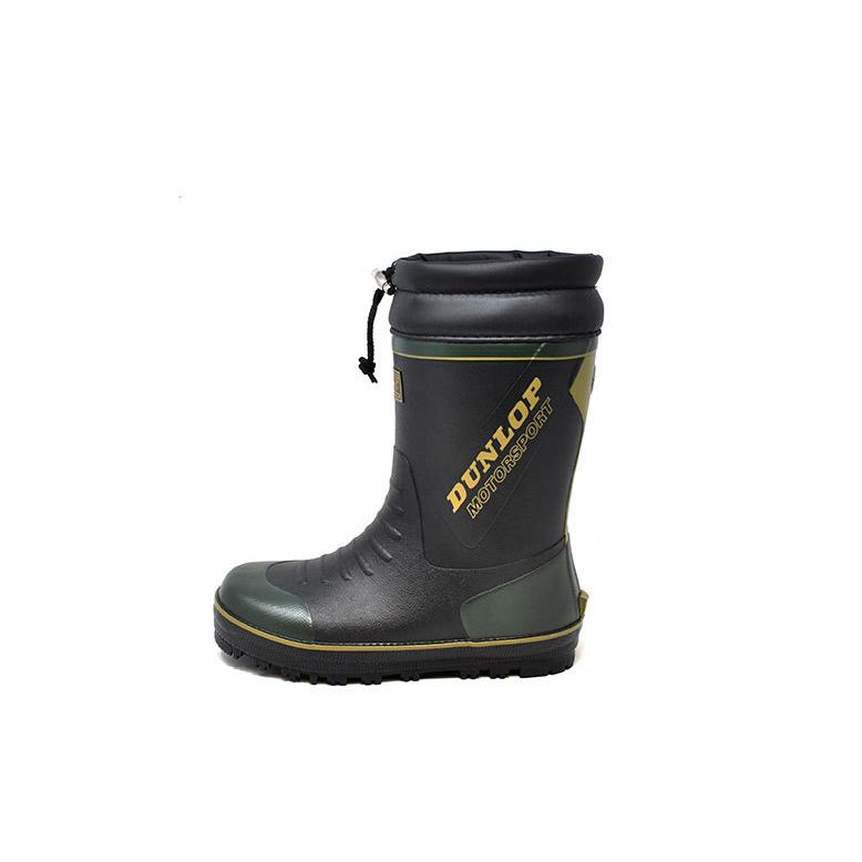 DUNLOP（ダンロップ） 防寒 長靴 冬用 G337 ブラック メンズ スノー