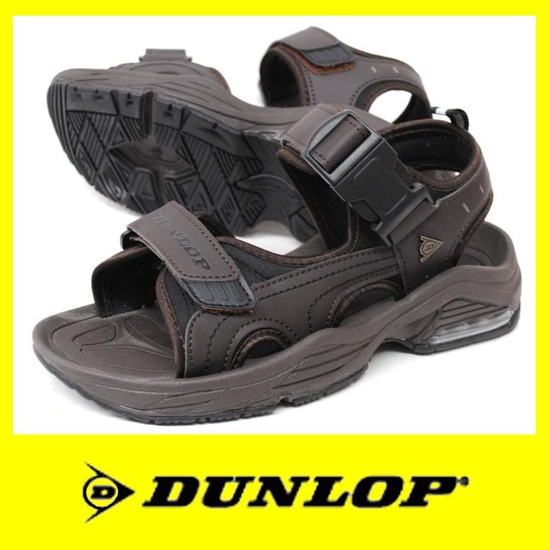 DUNLOP（ダンロップ） メンズ スポーツサンダル DSM 43 ブラウン