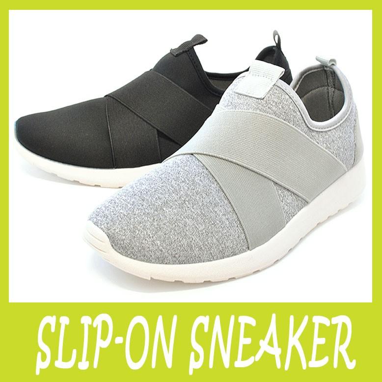 送料無料 レディース スリッポン 黒 スニーカー 紐なし スリッポン 170 180 キャンバス Fas Slipon L Rio Footwear 通販 Yahoo ショッピング