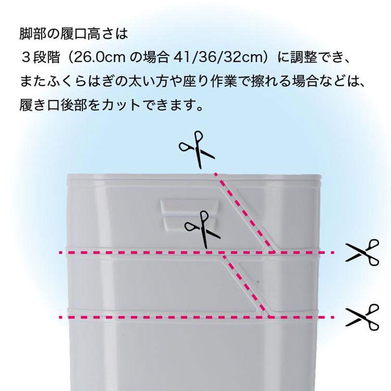 【限定色オレンジ・イエロー入荷】 ザクタス 長靴 カーキ 黄色 ブルー レッド 白 黒 弘進ゴム Z-100 日本製 レインブーツ 作業靴 耐油 水産 厨房 メンズ｜rio-footwear｜12