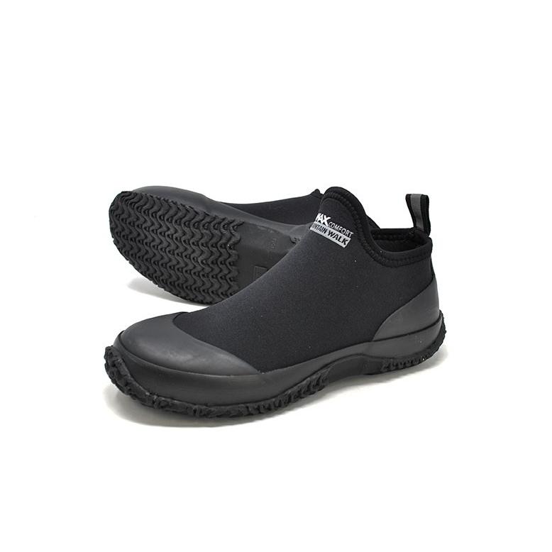 防水 スニーカー 6105 レディース レインシューズ レインスニーカー アウトドア ガーデニング 黒 ブラック スリッポン シューズ ショート 雨 靴 Mountainwalk6105 Rio Footwear 通販 Yahoo ショッピング