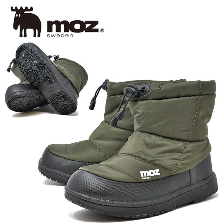 moz（モズ） 防寒 スノーブーツ 防水 ショート スノーシューズ moz