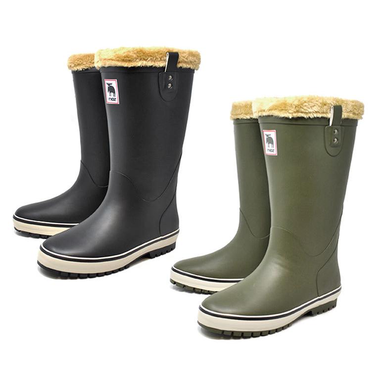 レディース 防水 防寒 レインブーツ MOZ SWEDEN モズ 9009 冬 雪