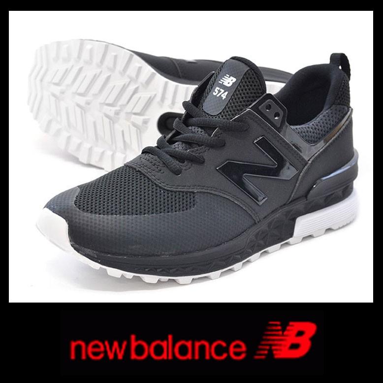 ニューバランス スニーカー 574 レディース MS574 正規品 黒 ブラック Sport newbalance BLACK ニューバラ - 通販 - Yahoo!ショッピング