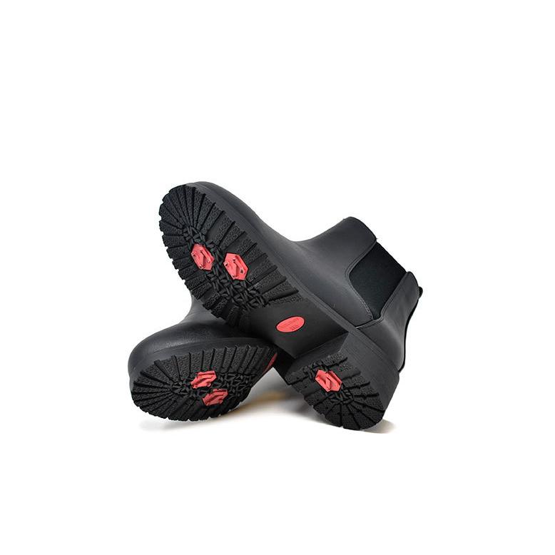 防寒 防滑 サイドゴア スノーブーツ スパイク レディース North Date 雪 ノースデイト ブラック 黒 冬 靴 Northdatebk Rio Footwear 通販 Yahoo ショッピング