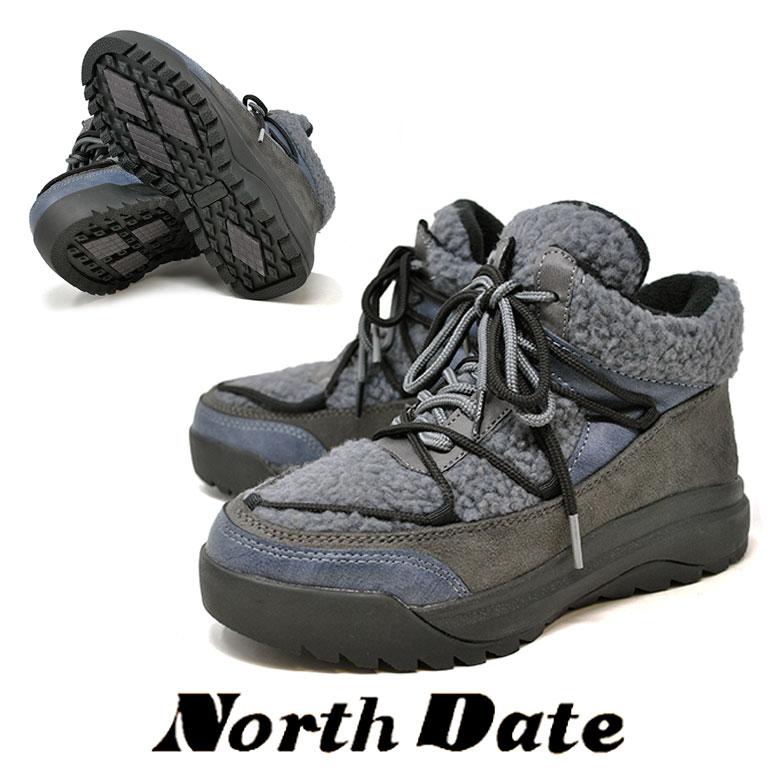 NORTH DATE（ノースデイト） 防寒 防水 ガラス繊維 スノーブーツ 6002