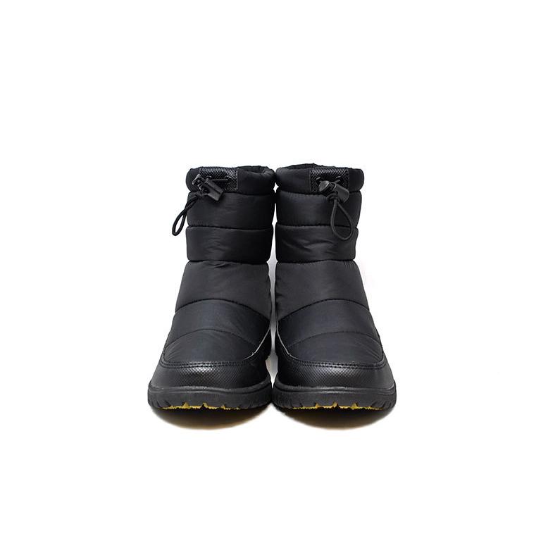 ノースデイト 防寒 スノーブーツ 38023 ブラック 防水 防滑 カジュアル