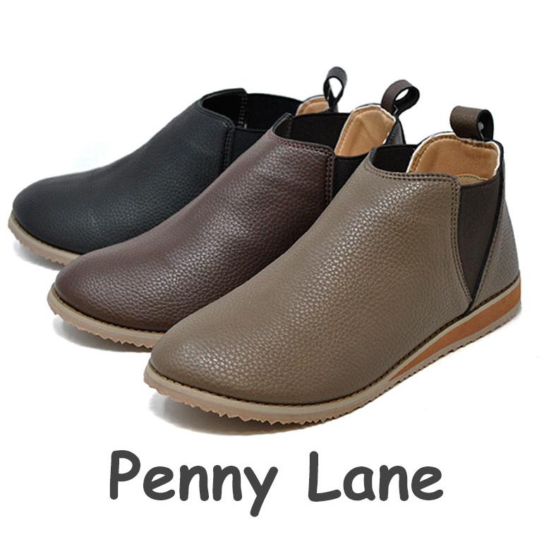 レディース サイドゴア ブーツ ショートブーツ ペニーレイン Penny