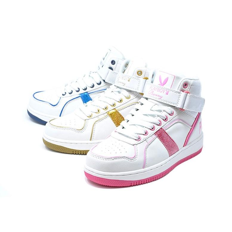 Playboy プレイボーイ 2517 白 レディース シューズ スニーカー ハイカット ミッドカットスニーカー Playboy2517 Rio Footwear 通販 Yahoo ショッピング