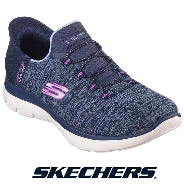 SKECHERS スケッチャーズ SLIP-INS 149937W NVPR ネイビー SKECHERS スケッチャーズ SLIP-INS 149937W NVPR ネイビー
