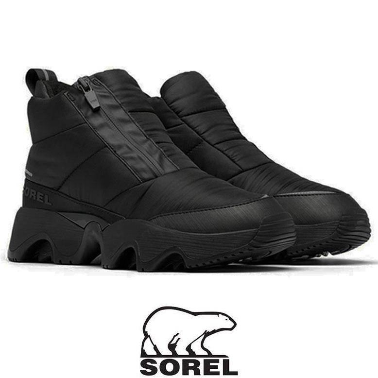 【新品・未使用】SOREL（ソレル）ウィンターブーツ・ブラック・24cm SOREL（ソレル） スノーブーツ ウィンターブーツ レディース NL 5044