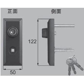 LIXIL 98AAB1440 新日軽エクステリア部品 門扉 錠・ハンドル部品 RB型錠〜RE型錠：RD・RE 型錠外部化粧座セット掛側 (片開き・両開き用)　ブロンズ | LIXIL