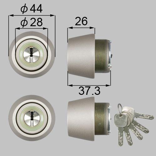 ＪＮシリンダー　TOSTEM(トステム)　DCZZ1002　LIXIL | LIXIL