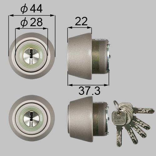 ＪＮシリンダー　TOSTEM(トステム)　DCZZ1004　LIXIL | LIXIL