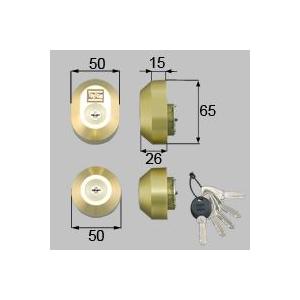 ドア錠セット（ＭＩＷＡ ＤＮシリンダー）楕円　DDZZ3003 TOSTEM（トステム） | LIXIL