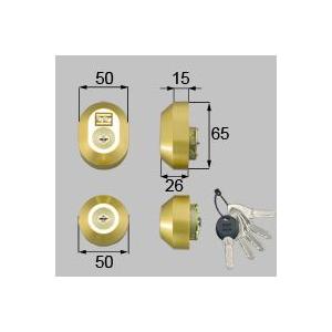 ドア錠セット（ＭＩＷＡ ＤＮシリンダー）楕円 DDZZ3016 TOSTEM（トステム）｜riode