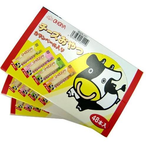チーズおやつ 48本×3箱 扇屋食品 美味しい 駄菓子 カマンベール