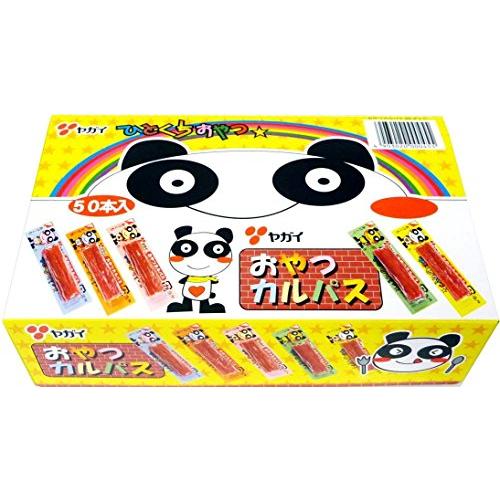 ヤガイ おやつカルパス 50本×３箱　おつまみ　美味しい　コンビニ　酒のつまみ　酒　箱　箱買い　最安値　リモート　飲み会 の商品画像