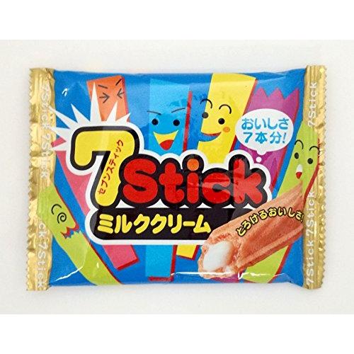 セブンスティック ミルククリーム 7本入×12袋 やおきん 7stick