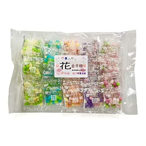 四季の彩り 花金平糖 5種詰合せ 50個入 たんぽぽ あじさい さくら ふじ