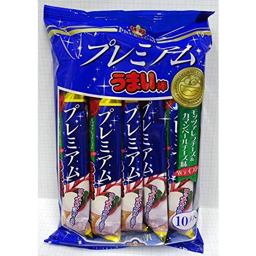 プレミアムうまい棒 特製2種類セット モッツァレラチーズ&カマンベール