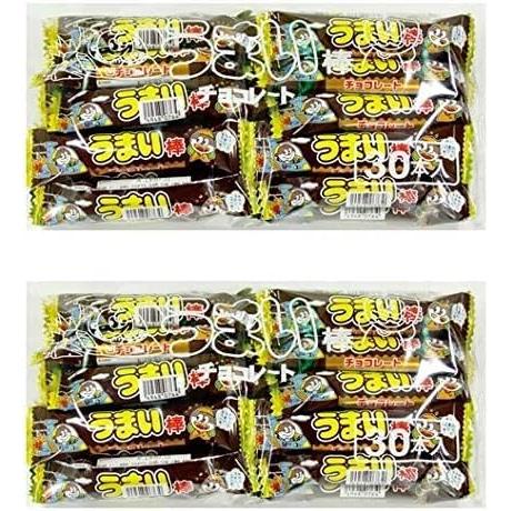 やおきん うまい棒チョコレート 30本×2袋 (60本) : 株式会社Riogrande