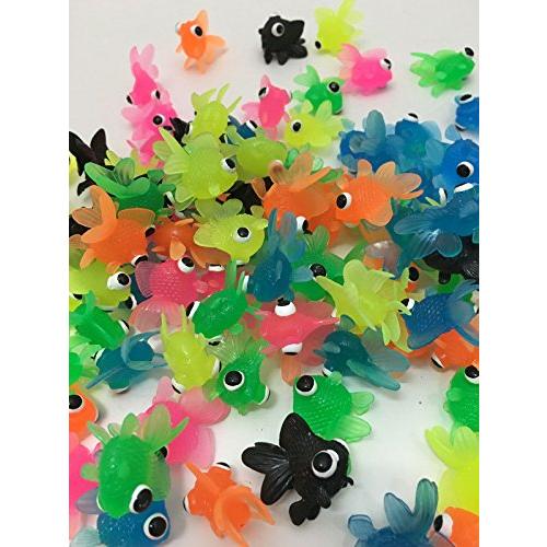 すくい用でめきん 6色 100個入り おもちゃ 縁日 イベント 祭り 金魚