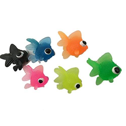 すくい用でめきん 6色 100個入り おもちゃ 縁日 イベント 祭り 金魚