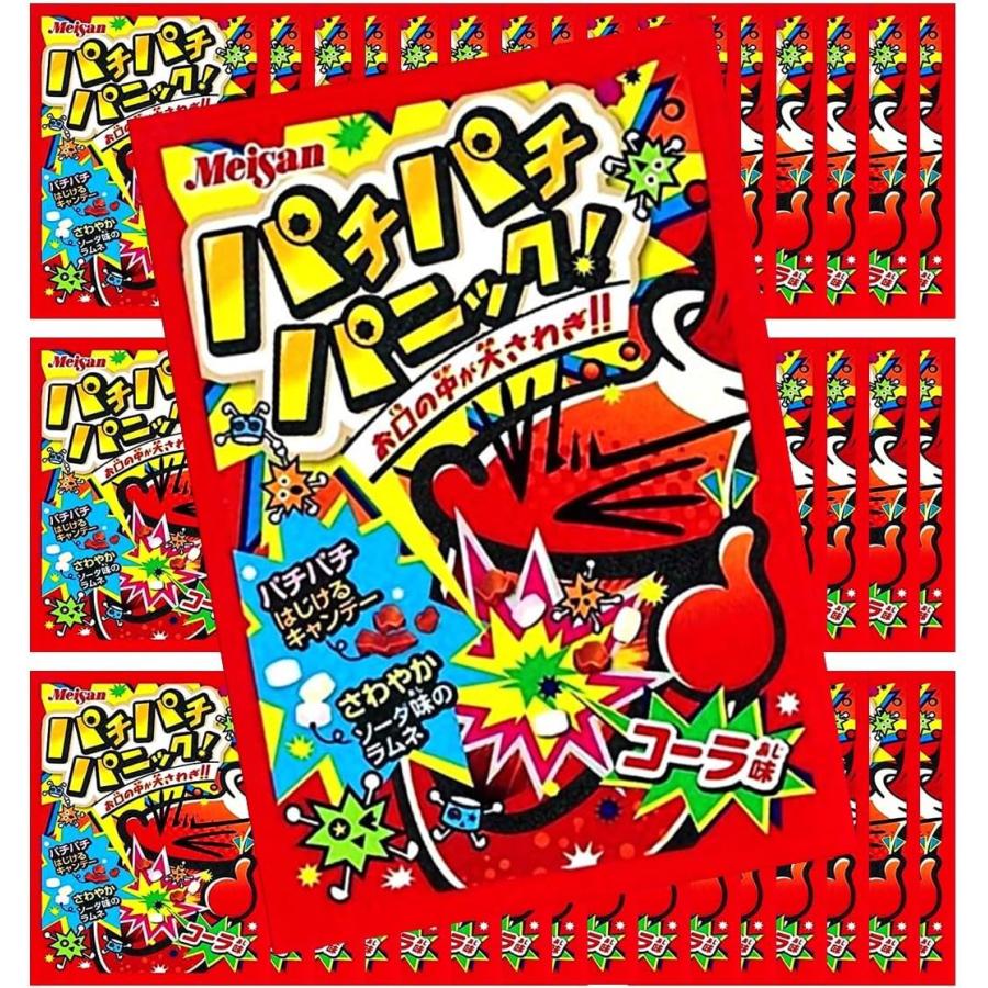 パチパチパニック コーラ味 24袋セット パチパチ 駄菓子 ラムネ : 株式