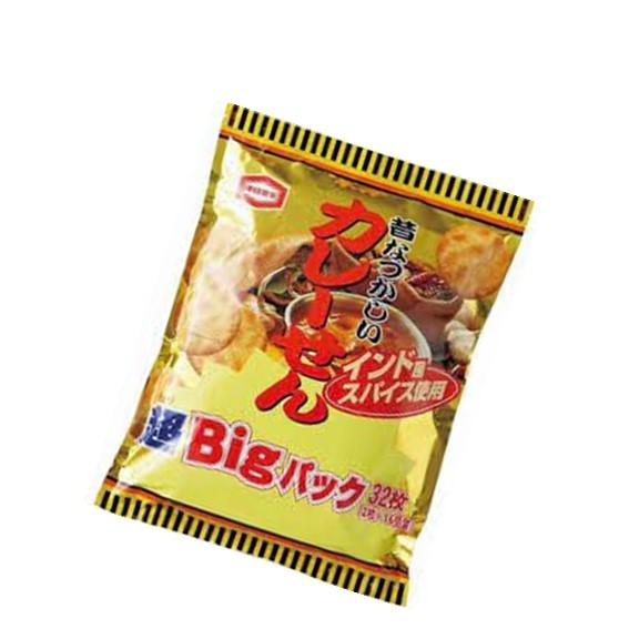 カレーせん 超BIGパック カレーせんべい おつまみ 珍味 業務用 大袋 大人気 定番 駄菓子 お菓子 詰め合わせ 菓子まき つかみ取り イベント 景品 子供会 遠足 縁｜riogrande｜03