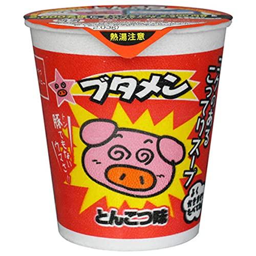 ブタメン　とんこつ味4箱、カレーラーメン3箱 計105食入り 数量選べる！ ブタメン 4種4個 ブタメン4種アソート とんこつ味