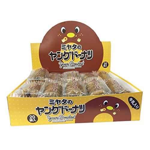 ミヤタのヤングドーナツ 4個×20袋 宮田製菓 お菓子 駄菓子 ドーナッツ