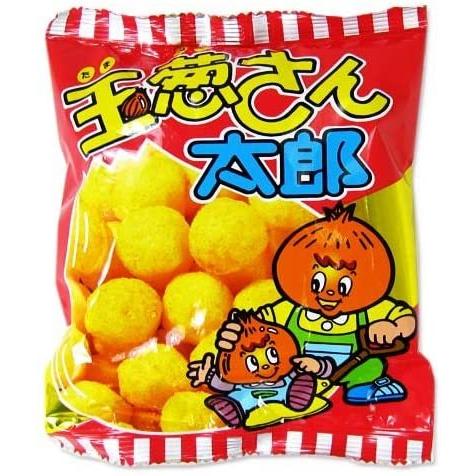 玉葱さん太郎 (30個入) 菓道 かどう スナック おやつ お菓子 懐かしい