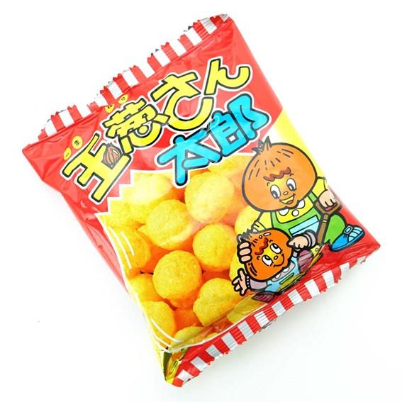 玉太郎のおやつ 玉葱さん太郎 (30個入) 菓道 かどう スナック おやつ お菓子 懐かしい