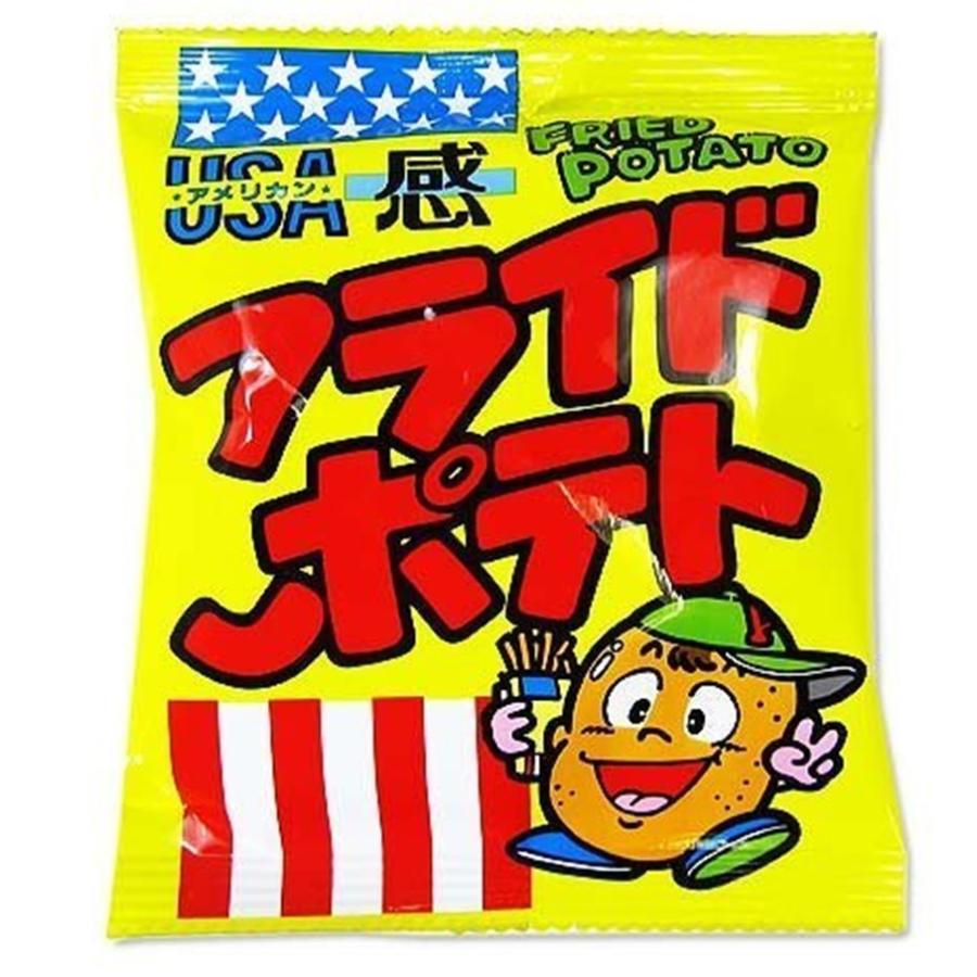 フライドポテト (30個入) 菓道 スナック菓子 個包装 定番 懐かしい