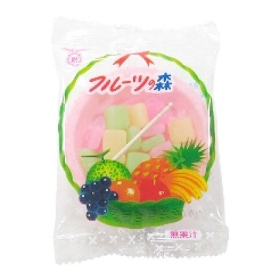 フルーツの森 22g×24袋 共親 製菓 モナカ生地のプレート フルーツ味