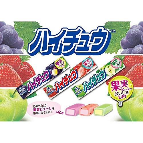 ハイチュウ グレープ 12粒×12個 森永製菓 チューイングガム ソフト
