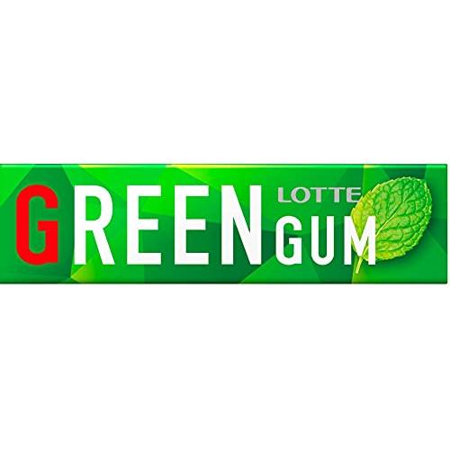 グリーンガム 9枚×15個 ロッテ 初摘みミント キシリトール 箱買い