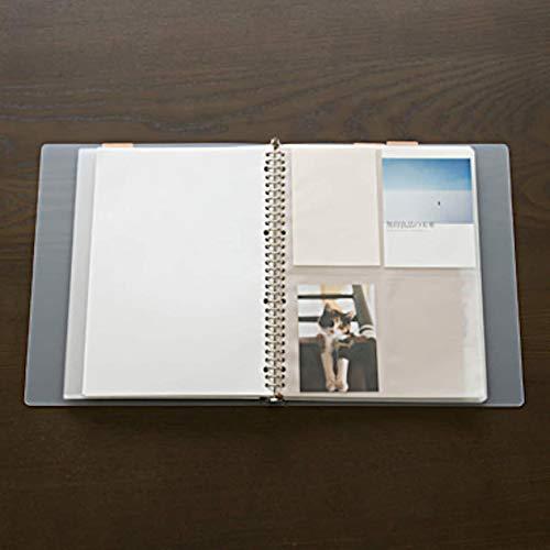 無印良品 ポリプロピレンバインダー A4 ・ 30穴 02555351 表紙が