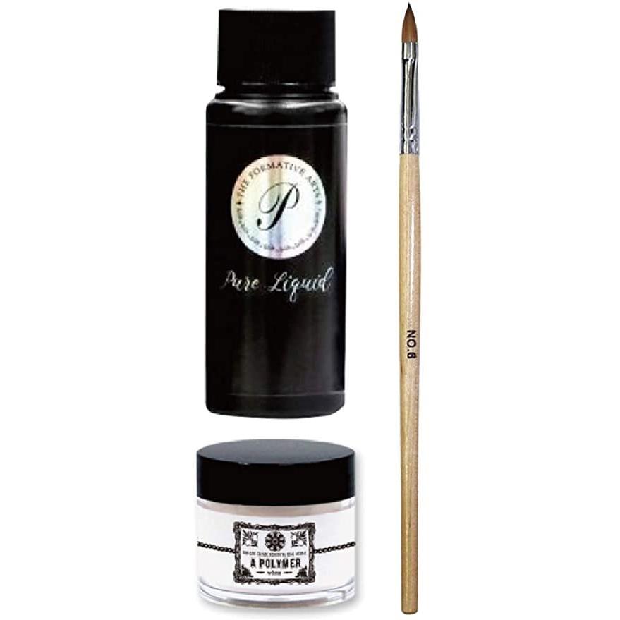ネイルアクリルセット ピュアリキッド50ml + アクリルパウダー28g