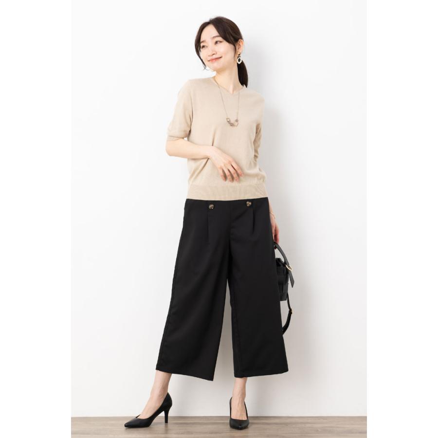 綿100% ニット 半袖 レディース トップス 春 夏 秋(メール便 綿100% ニット 半袖 レディース トップス 春 夏 秋(メール便