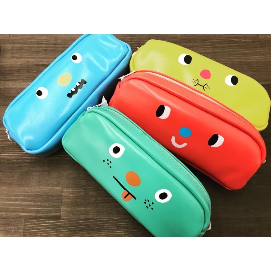 ポーチ ペンケース 筆箱 ポップなフェイスプリント 新学期 文房具 学校 通学 かわいい オシャレ 韓国系 原宿系 個性的 Ktgd010 Riopozo 通販 Yahoo ショッピング