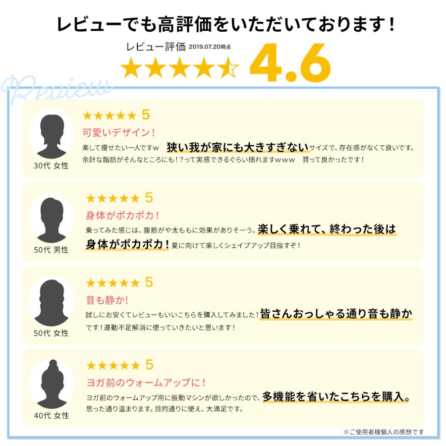 RIORES（リオレス） 振動マシン 上下振動 2D 1年保証 振動880回