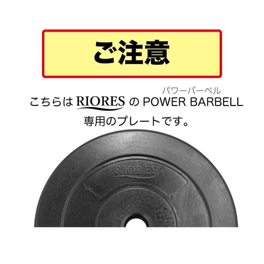 RIORES（リオレス） ウエイトプレート1kg x 2枚 おもり 重り ダンベル