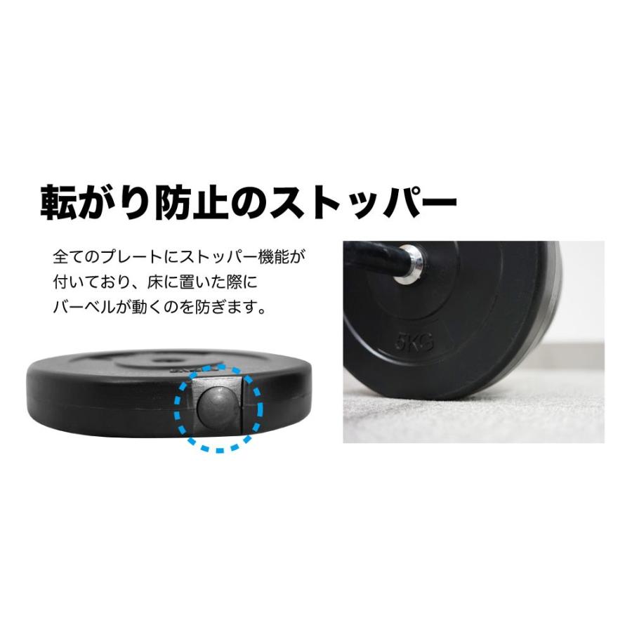 RIORES（リオレス） ウエイトプレート1kg x 2枚 おもり 重り ダンベル