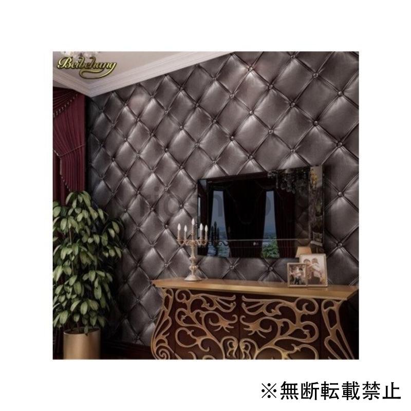 壁紙 3d ヨーロッパ風 キルティング Pvc 防水 カビ対策 Kien Business Rioshop 通販 Yahoo ショッピング