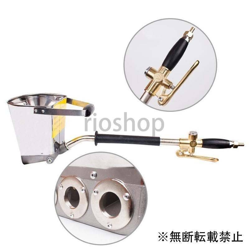 未使用 Diy 工具 塗装 スプレーガン モルタル セメント スプレーガン エアーブラシ 壁面塗装 スタッコ 石膏 石灰モルタル スラリー 防水モルタル 節水 4lバケツ付 本店は Cira Com Fj