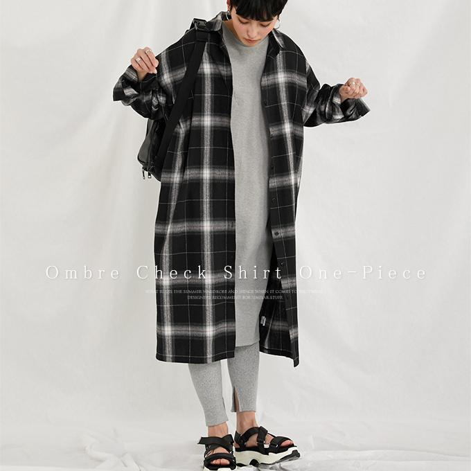 チェック柄 シャツワンピース レディース ワンピーチェックシャツ ゆったり オーバーサイズ トレンドライク 羽織り カーディガン アウター ベルト付 00ts7730 Rioty リオティ 通販 Yahoo ショッピング