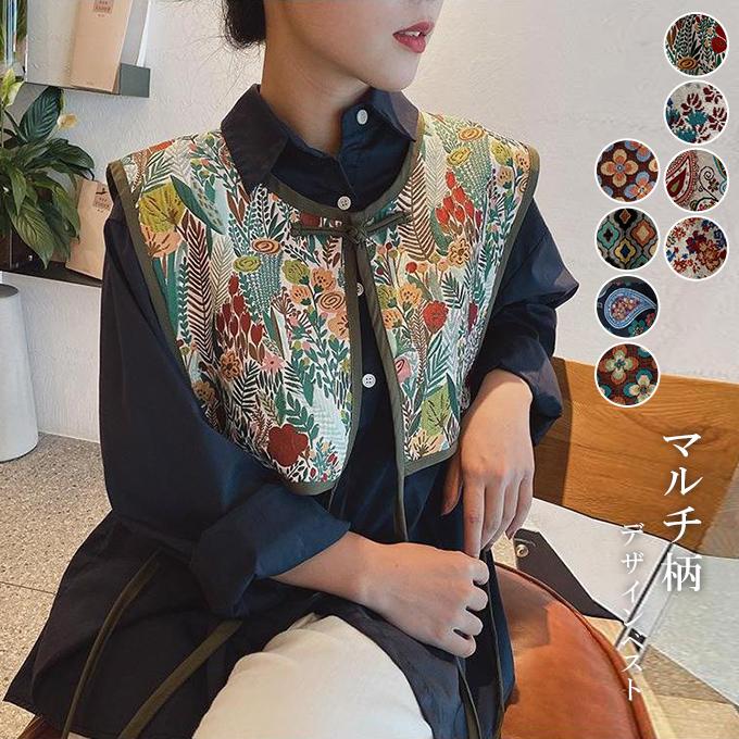 美品 45R 現行 近年モデル ヒッコリーベスト インディゴ 切替 ロゴ刺繍 3 全品Point10倍!最大倍率50% ベスト レディース ビスチェ マルチ