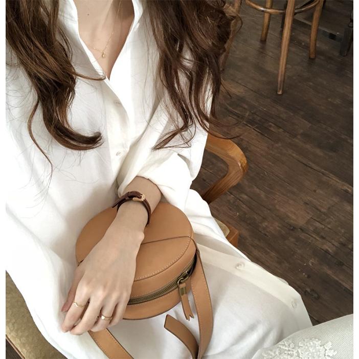 シャツワンピース レディース シャツワンピー マキシ丈 羽織 柔らか ロング ポケット付き コットン ゆったり 01op7798 Rioty リオティ 通販 Yahoo ショッピング